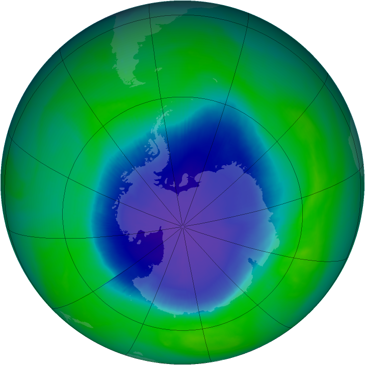 Ozone Map 2007-11-15